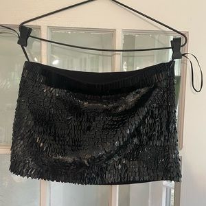 Retrofête mini sequin skirt